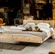 Steigerhouten bed Flow - Livengo
