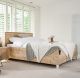 Steigerhout bed Trento