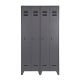 2 deurs lockerkast Liel staalgrijs